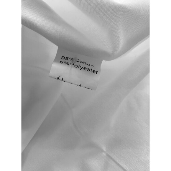 ASA dress white med eyelet fully lined cotton 35 ch 35 Long - Picture 15 of 16